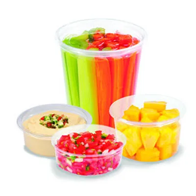 Round Clear Containers