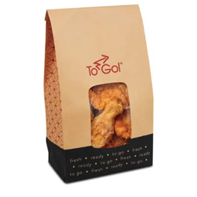 Window Deli Bag 4lb With Vents Fresh To Go